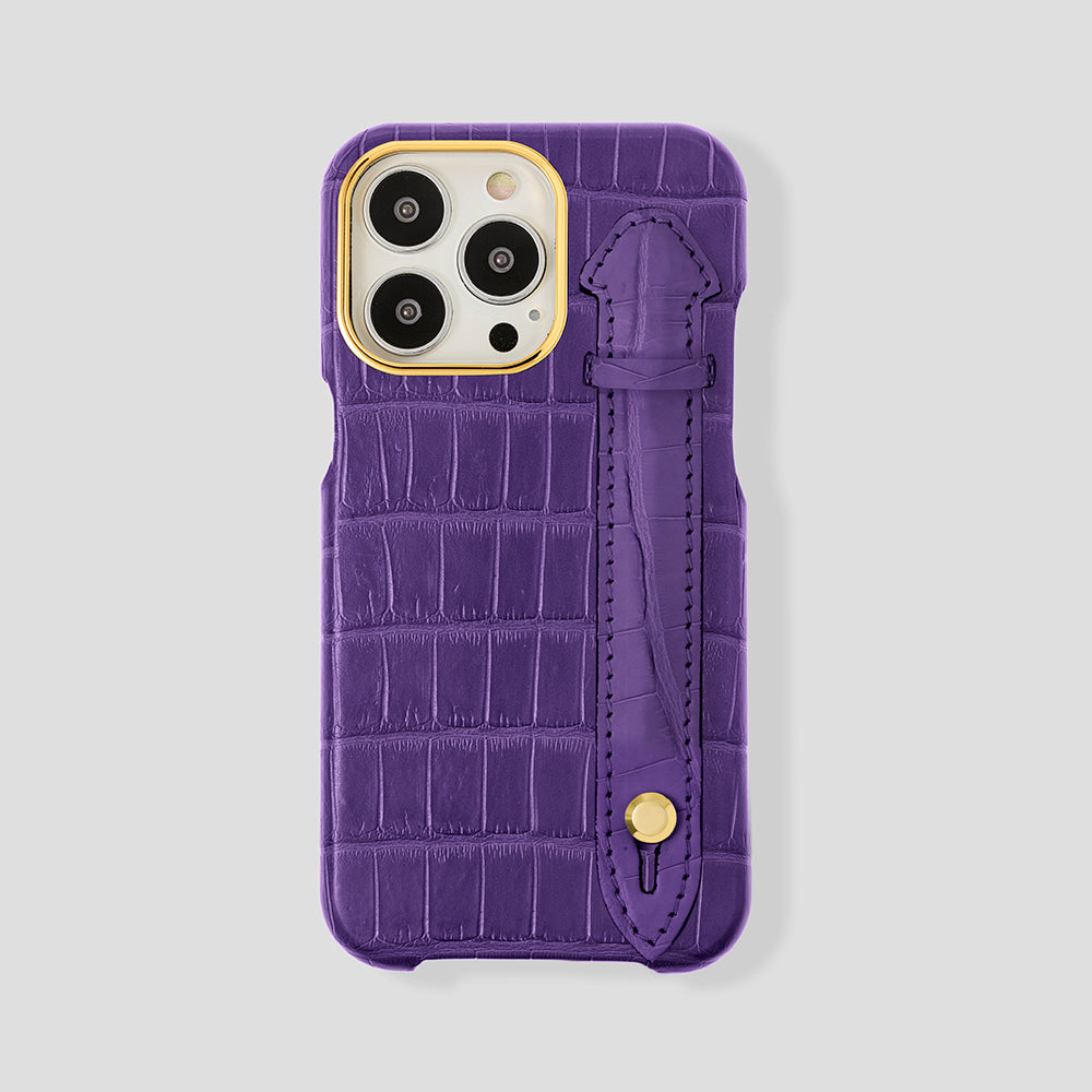 iPhone 15 Handle Case Alligator | MagSafe