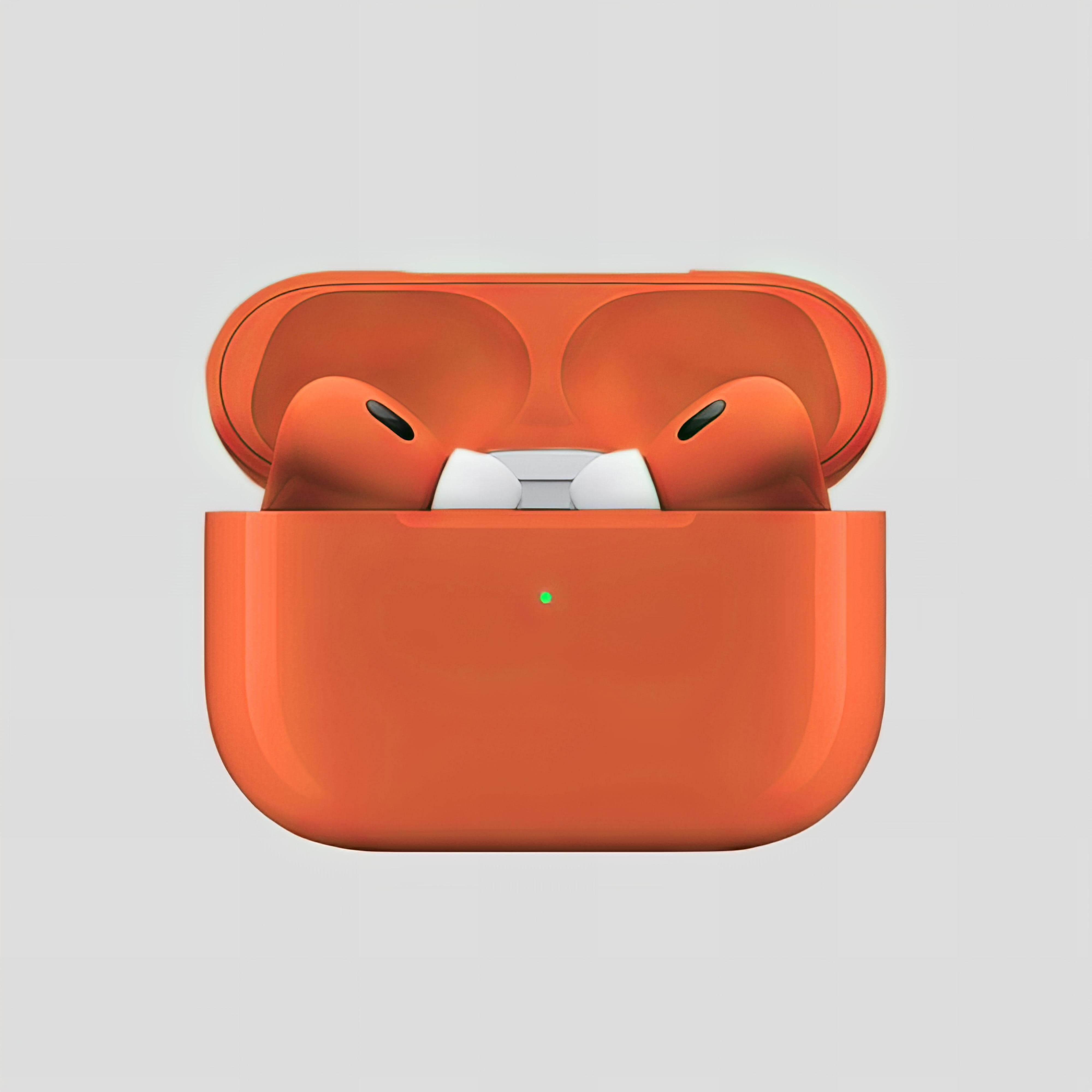 Orange discount apple airpods