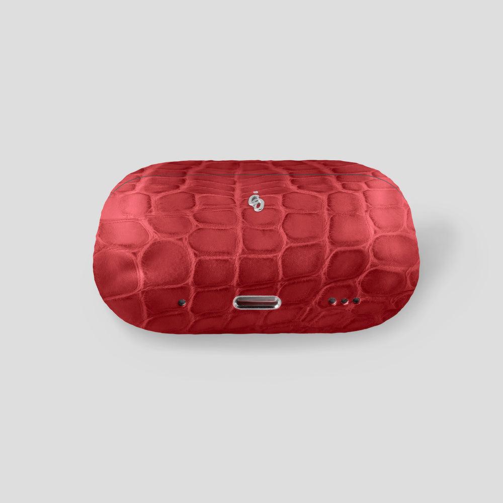 Custom Alligator AirPods Pro Red Red - Gatti Luxury