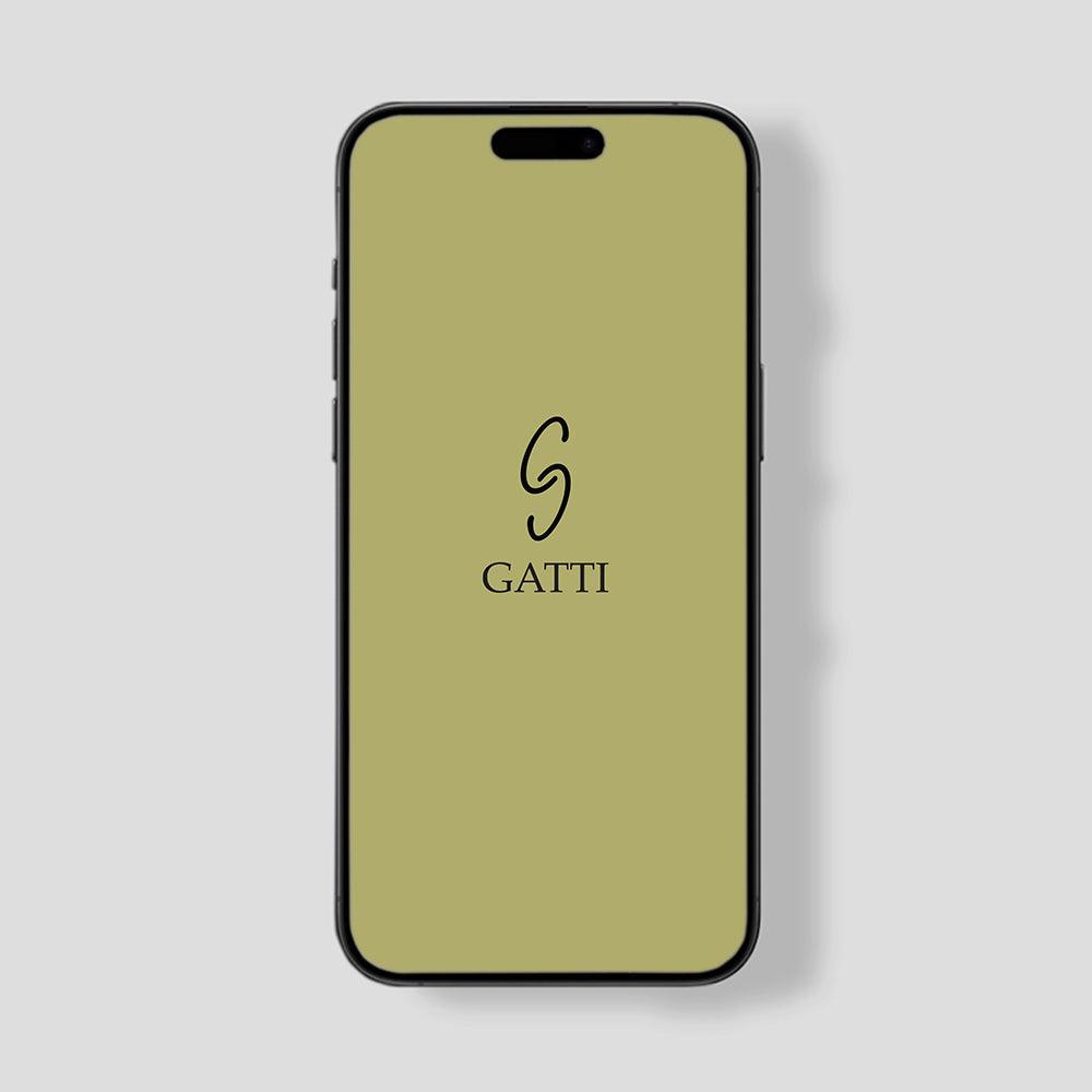 Custom iPhone 15 Pro | Pro Max Titan Black Caron Gold Fiber M- Gold Diamonds - Gatti Luxury
