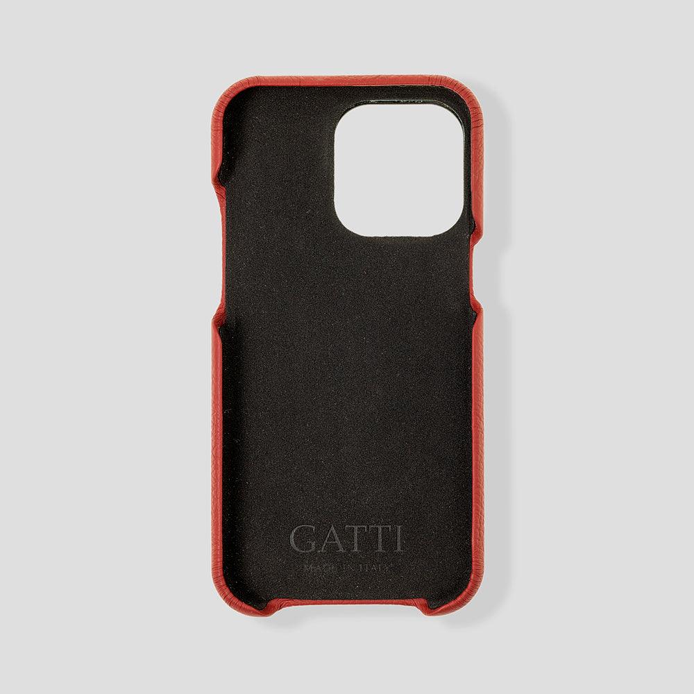 Finger Case in Calfskin for iPhone 15 Pro Max - Gatti Luxury