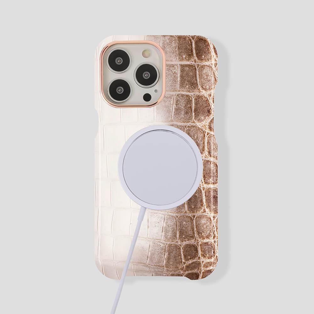 Himalayan Crocodile Classic Case for iPhone 14 Pro Max - Gatti Luxury