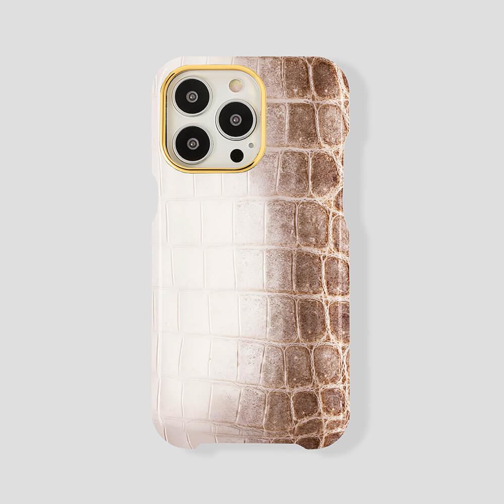 Himalayan Crocodile Classic Case for iPhone 14 Pro Max - Gatti Luxury