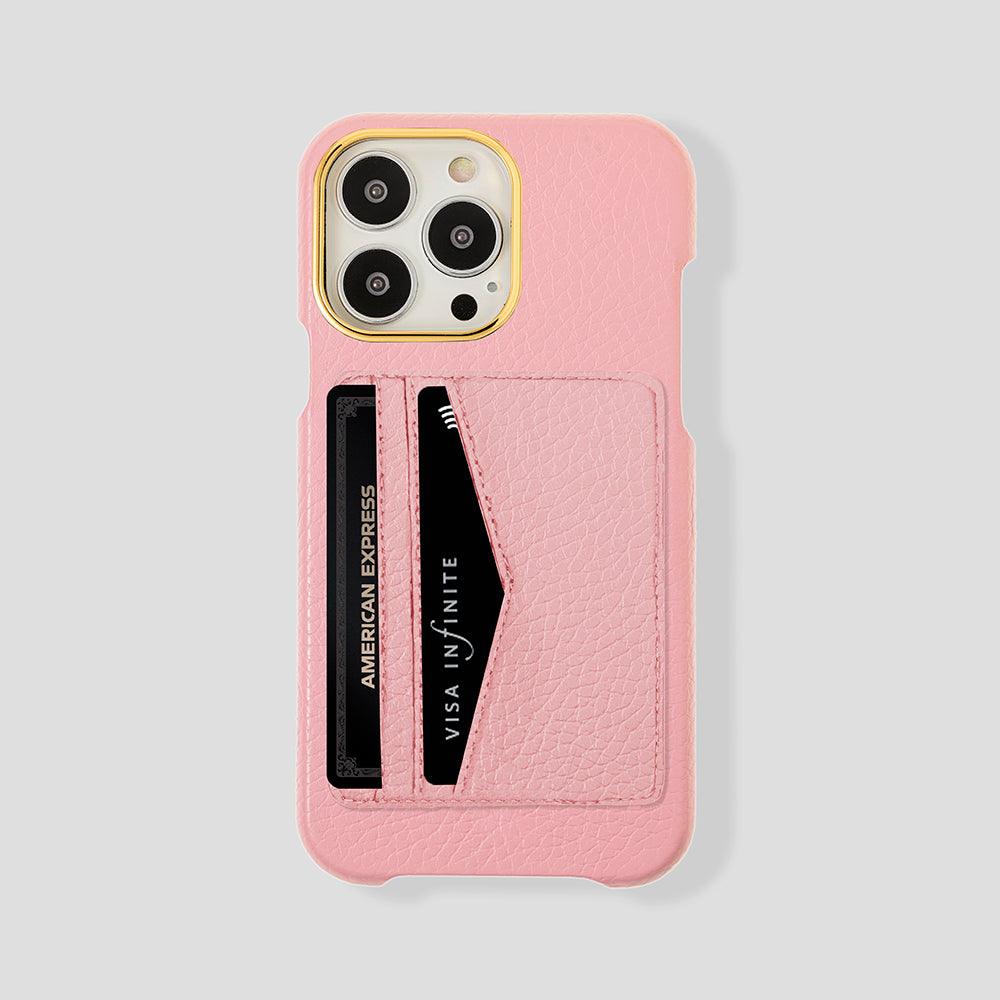 iPhone 15 Pro Max Cardholder Case Calfskin - Gatti Luxury