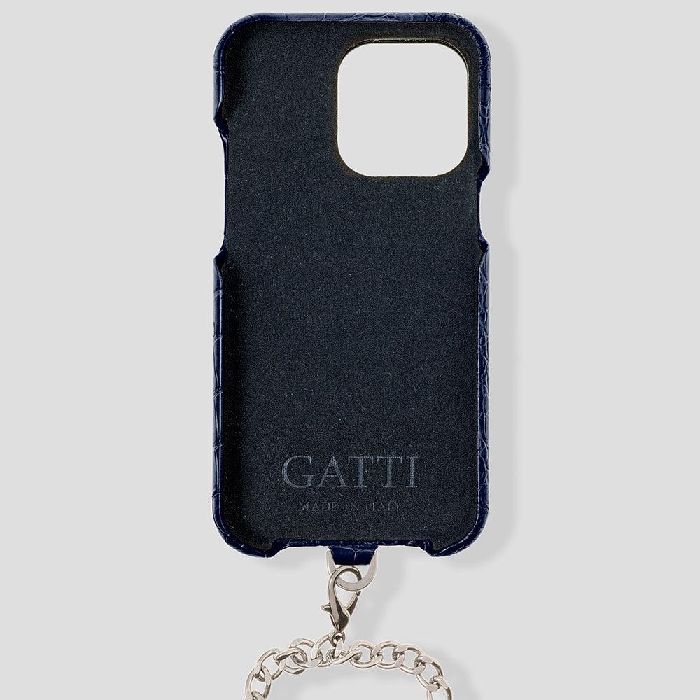 Necklace Alligator Case for iPhone 15 Plus - Gatti Luxury