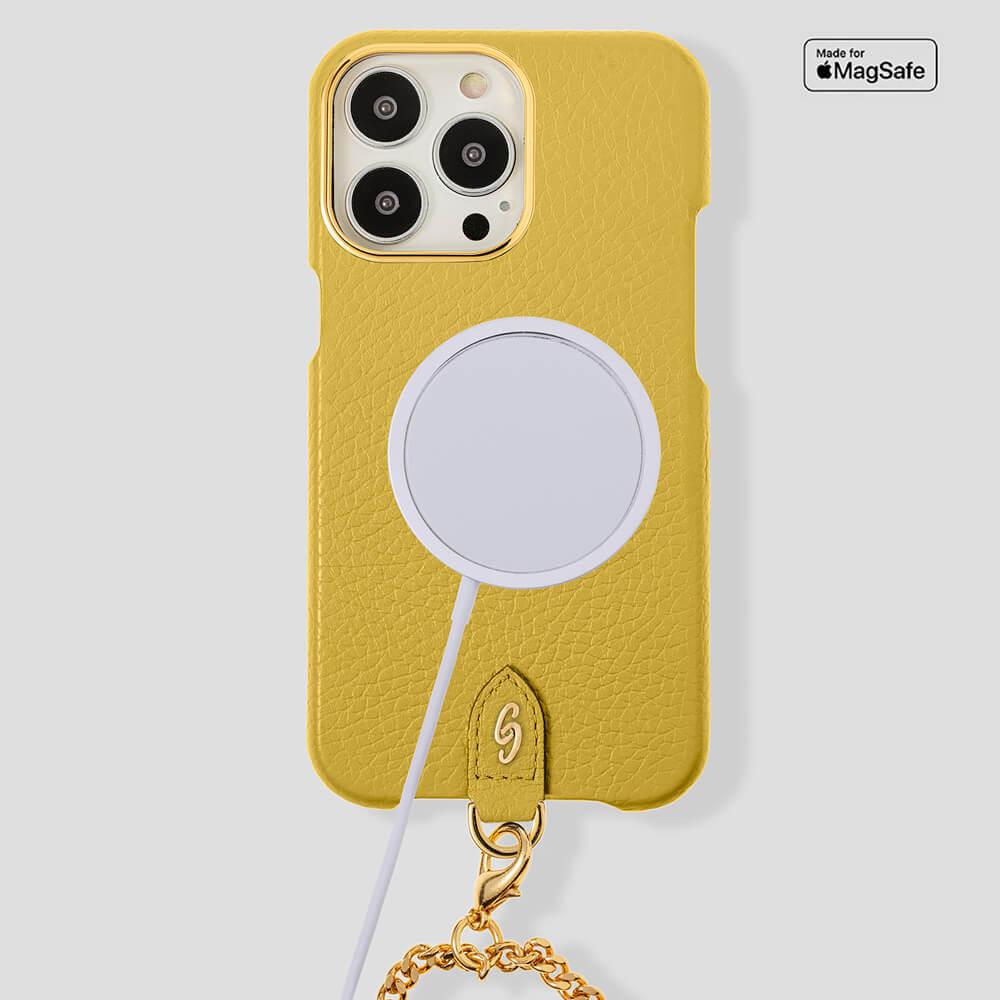 Necklace Calfskin Case for iPhone 15 - Gatti Luxury