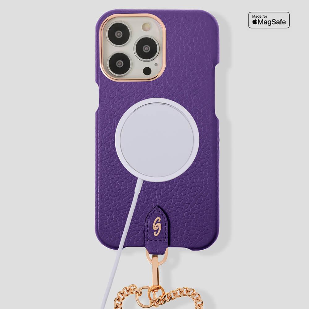 Necklace Calfskin Case for iPhone 15 - Gatti Luxury