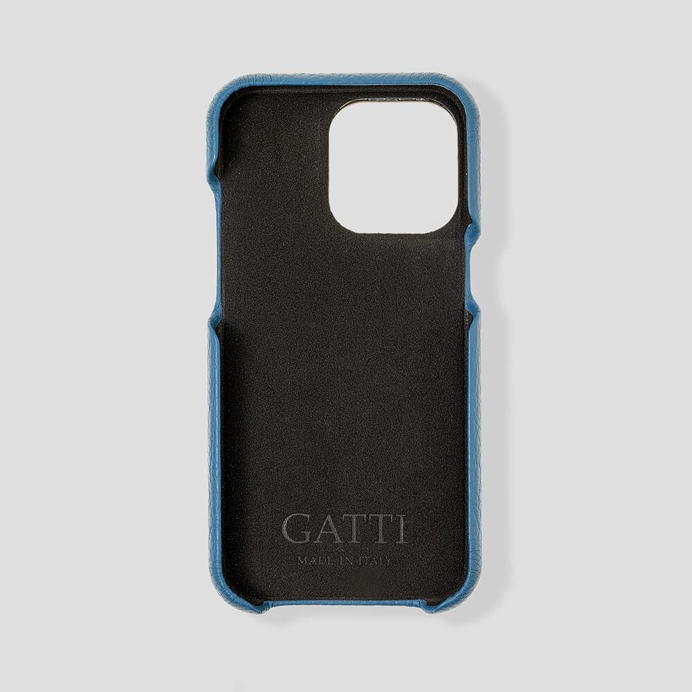 Loop Metal Strap Calfskin Case for iPhone 14 Pro Max - gattiluxury