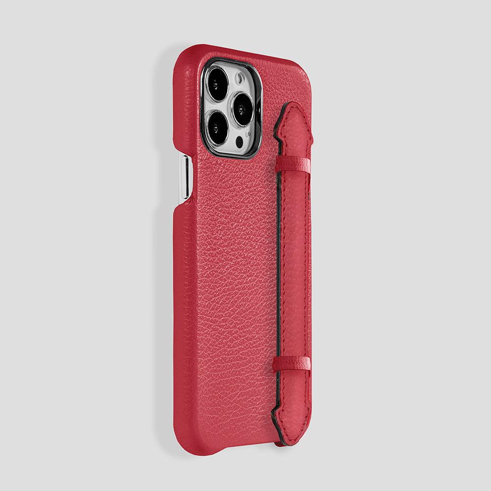 Finger Case in Calfskin for iPhone 15 Plus - Gatti Luxury