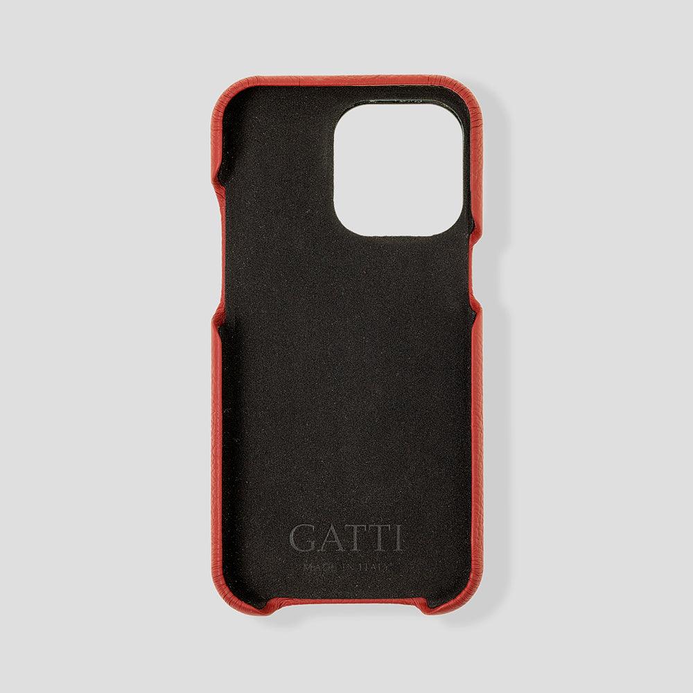 Finger Case in Calfskin for iPhone 15 Plus - Gatti Luxury