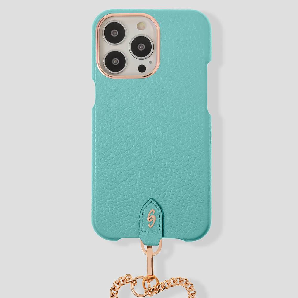 Necklace Calfskin Case for iPhone 15 Pro Max - Gatti Luxury