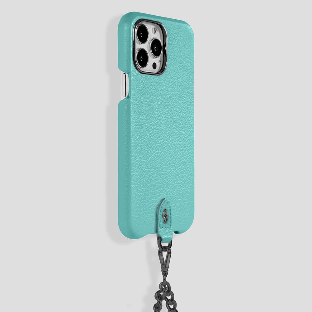 Necklace Calfskin Case for iPhone 15 Plus - Gatti Luxury