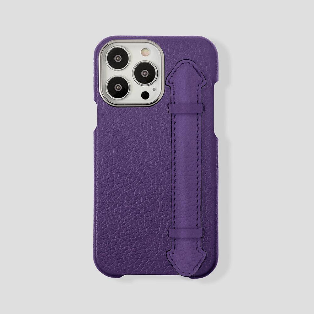 Finger Case in Calfskin for iPhone 15 Plus - Gatti Luxury