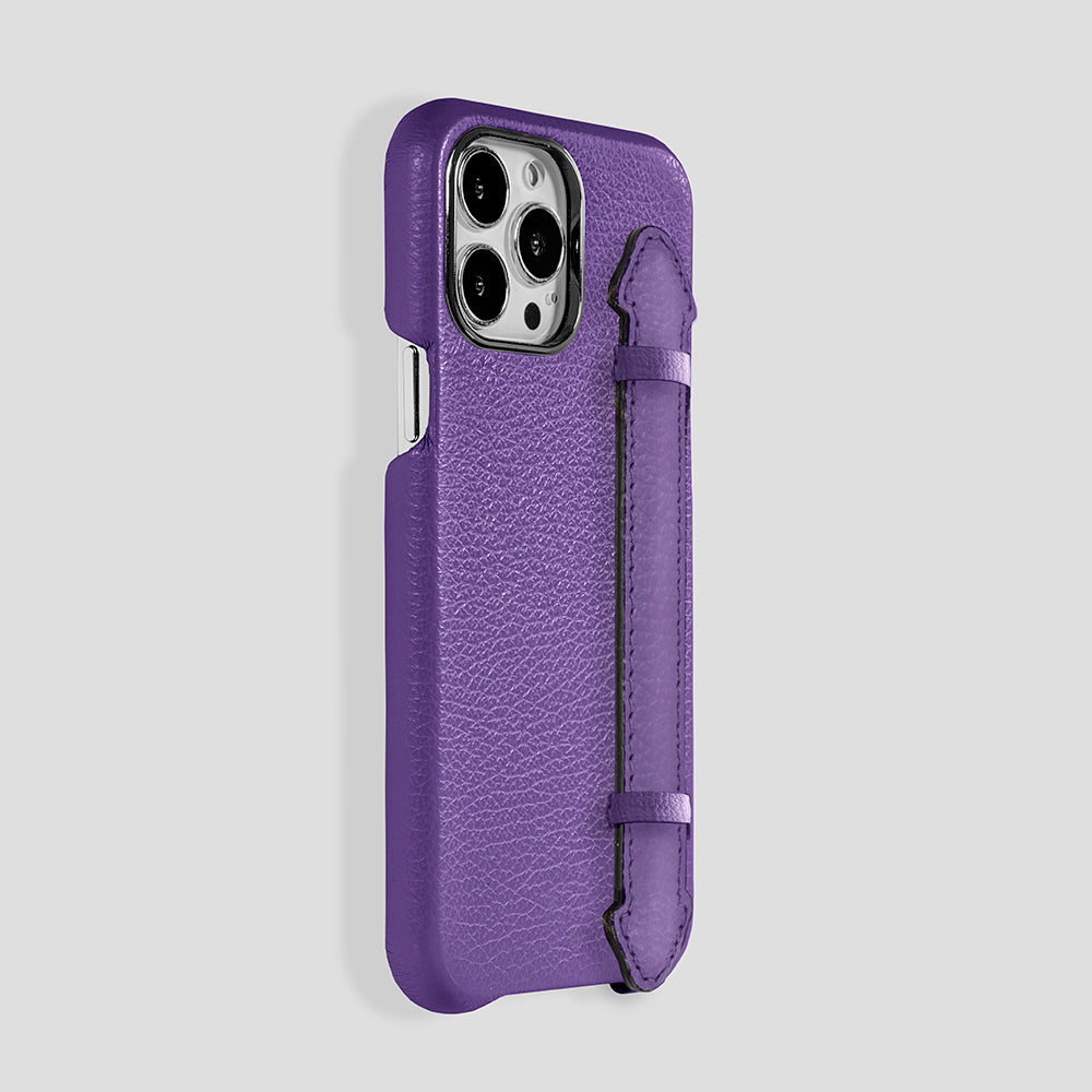Finger Case in Calfskin for iPhone 15 Plus