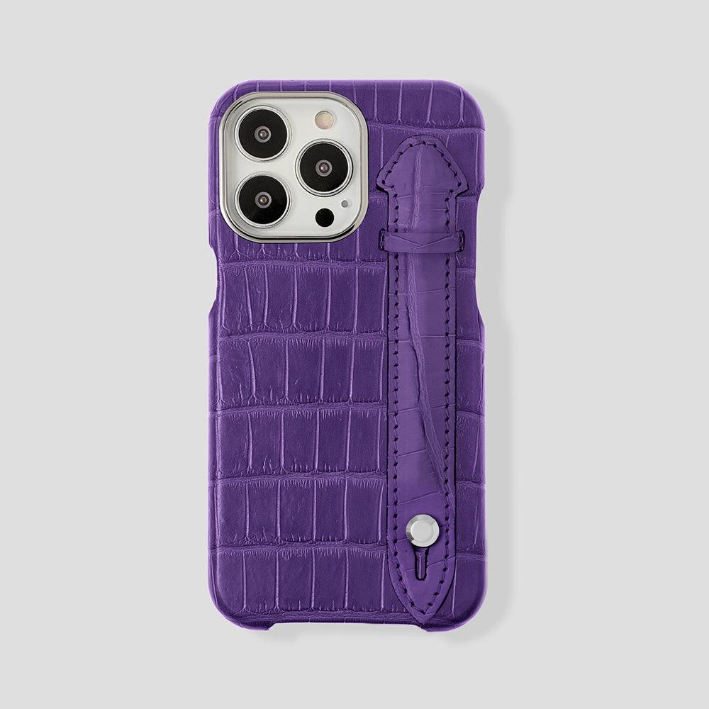 iPhone 15 Plus Handle Case Alligator | MagSafe - Gatti Luxury