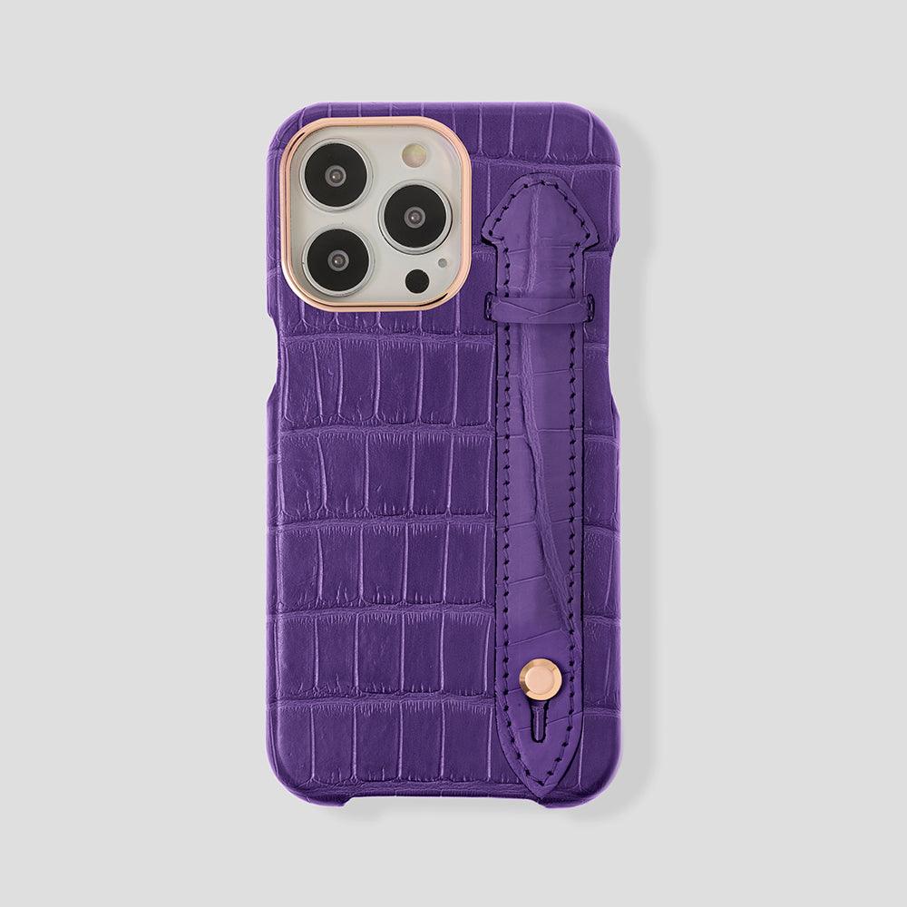 iPhone 15 Plus Handle Case Alligator | MagSafe - Gatti Luxury