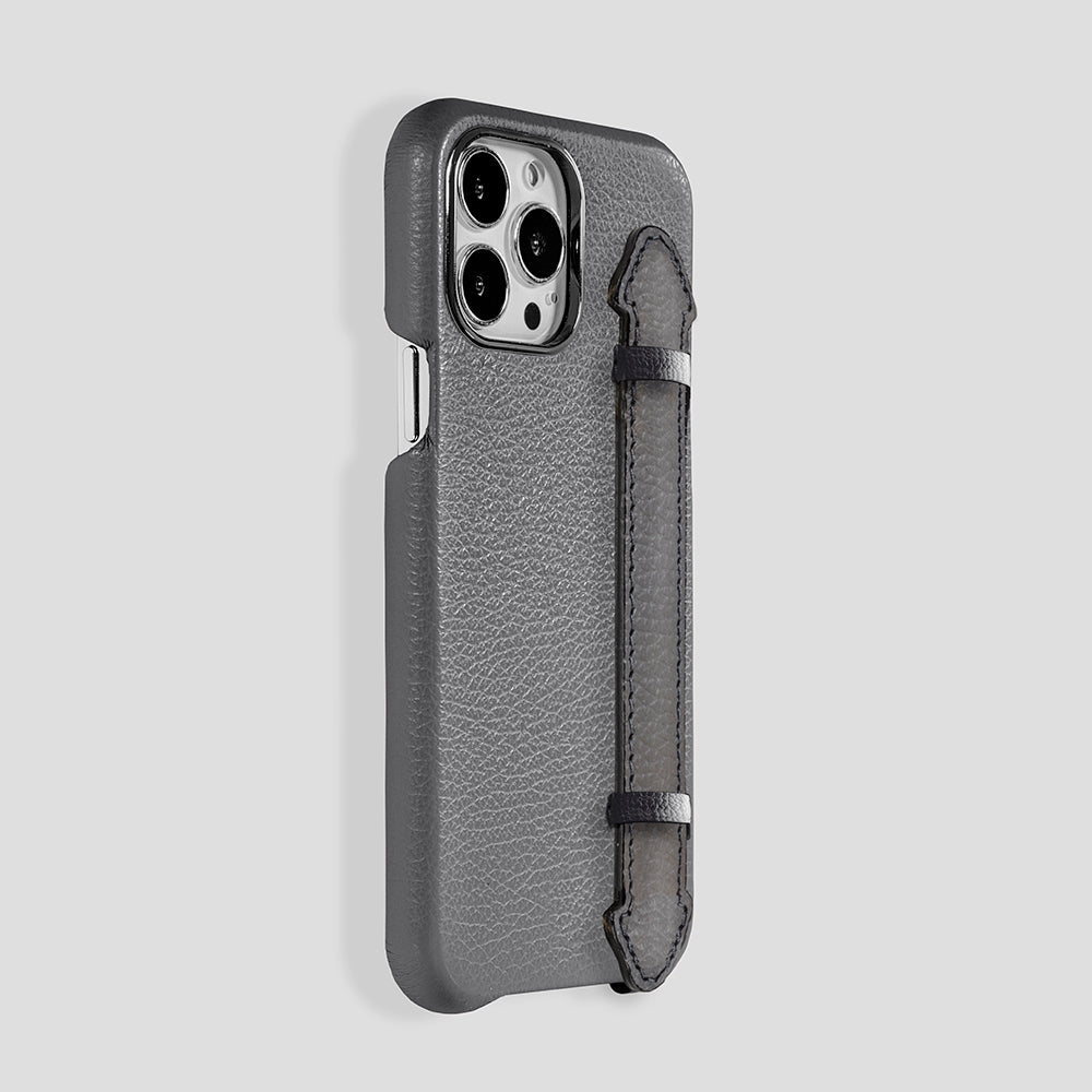 Finger Case in Calfskin for iPhone 16 Plus