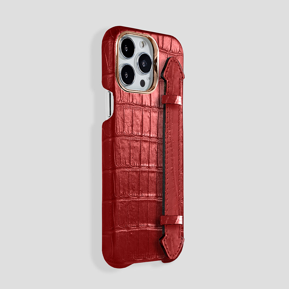Finger Case in Alligator for iPhone 15 Pro Max
