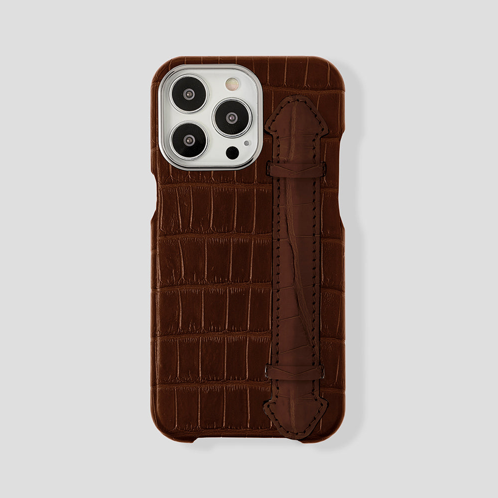 Finger Case in Alligator for iPhone 15 Pro