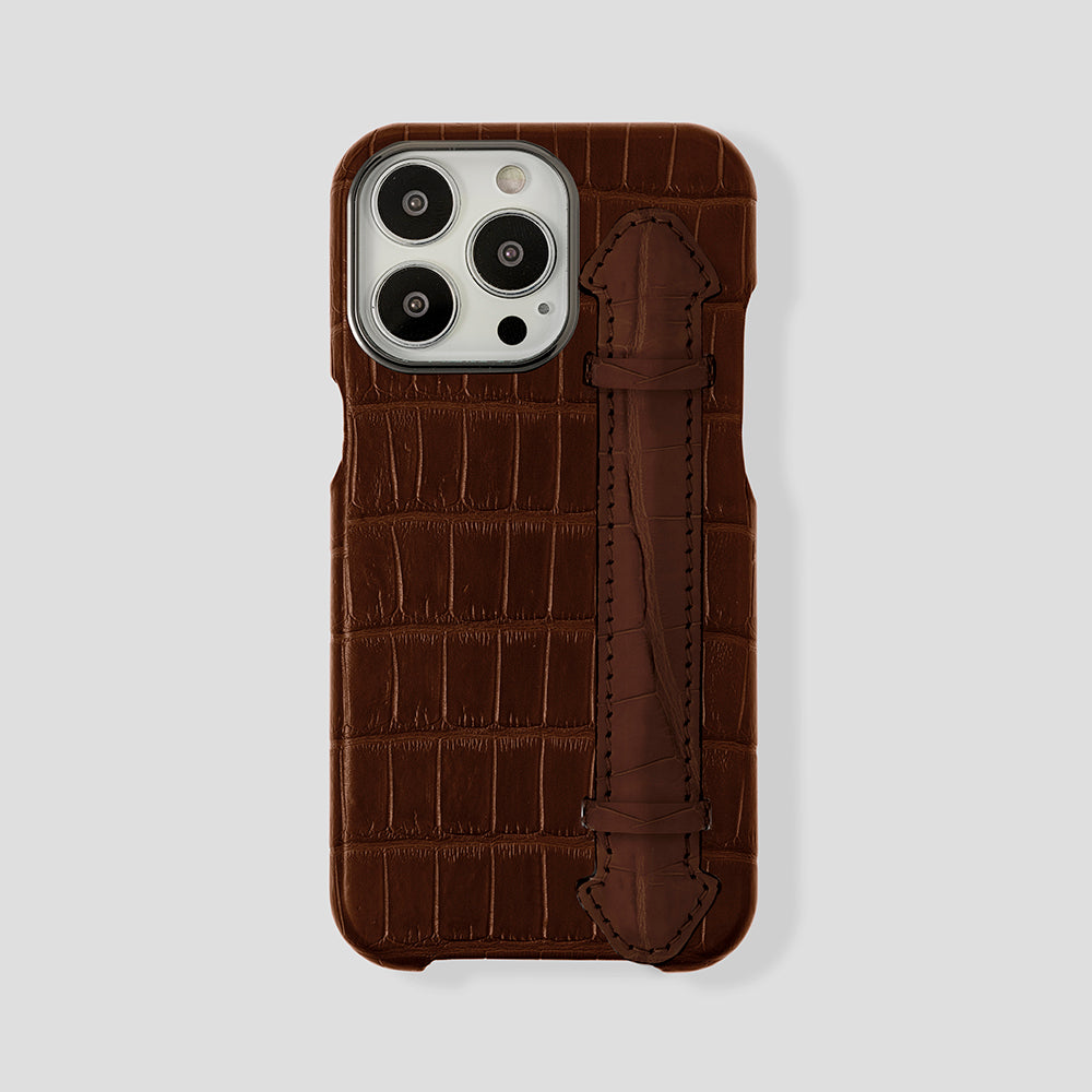 Finger Case in Alligator for iPhone 15 Pro Max
