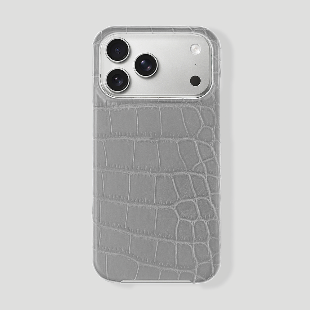 alligator_classic-gray_iphone17_pro_max - Gatti Luxury