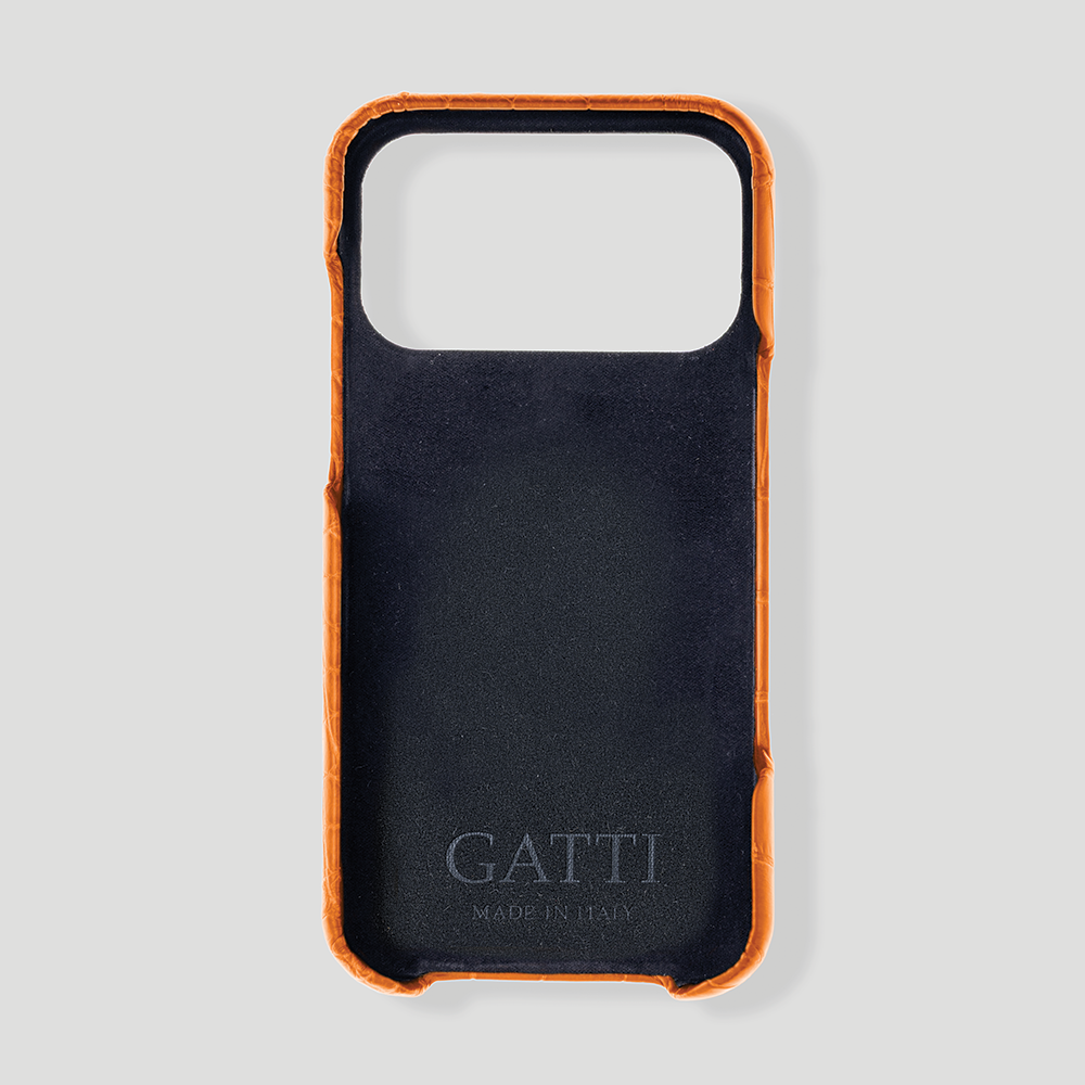alligator_classic-orange_iphone17_pro_max - Gatti Luxury