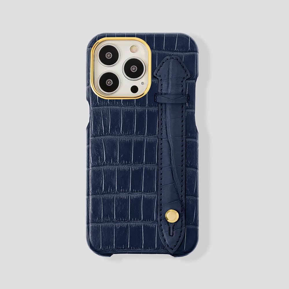 iPhone 15 Plus Handle Case Alligator | MagSafe - Gatti Luxury