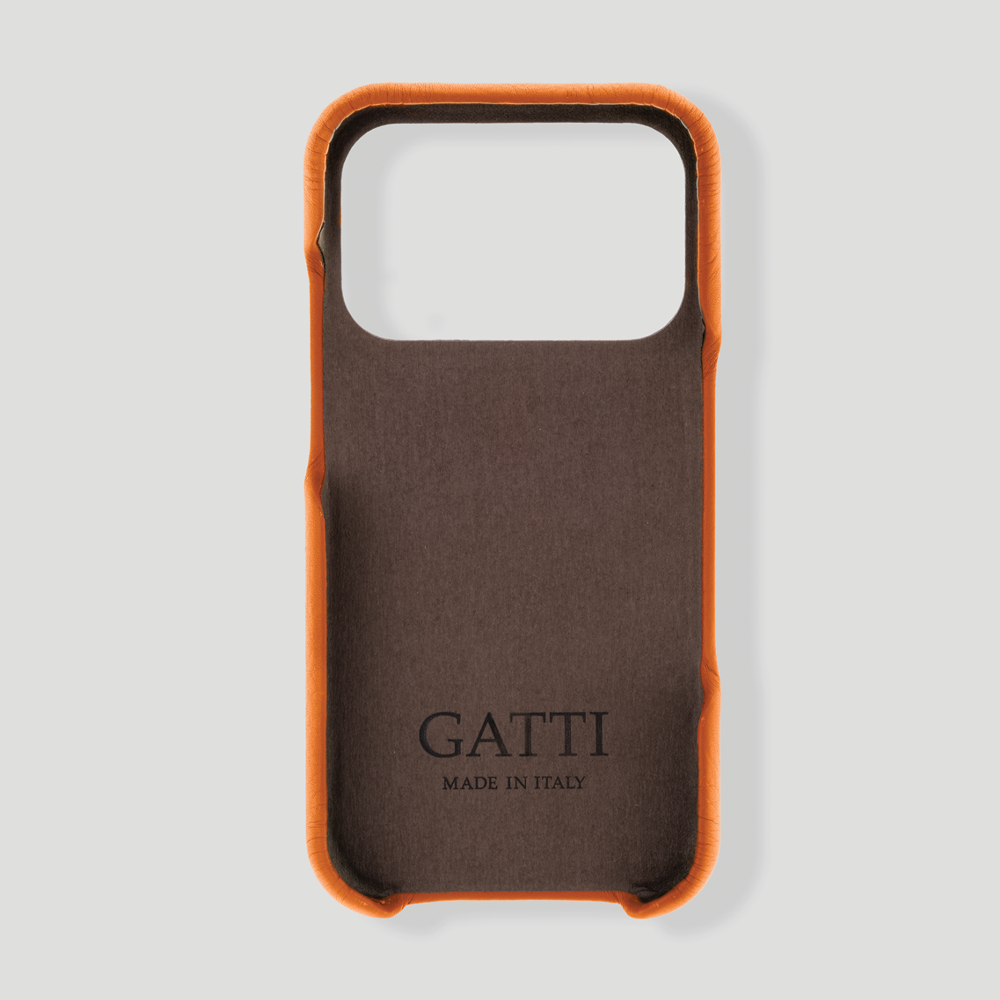 calfskin_classic-orange_iphone17_pro_max - Gatti Luxury