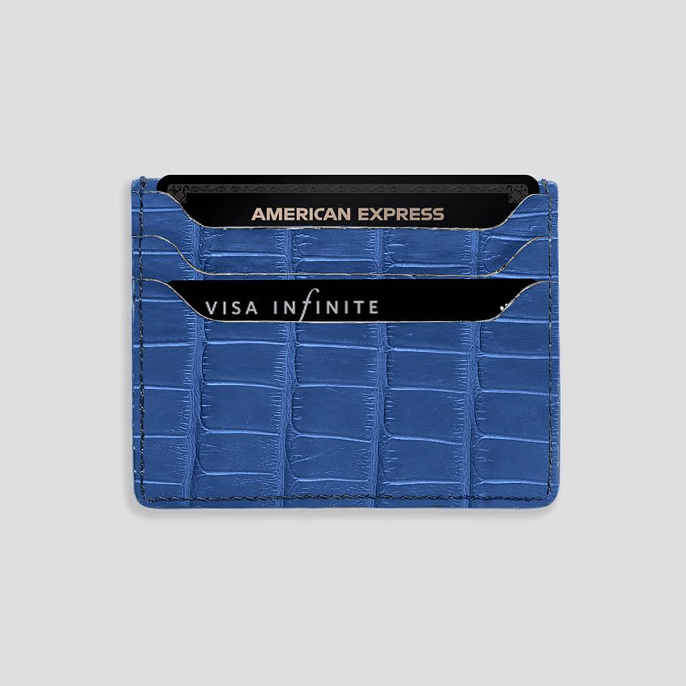 Cards Wallet Alligator Slim - Gatti Luxury