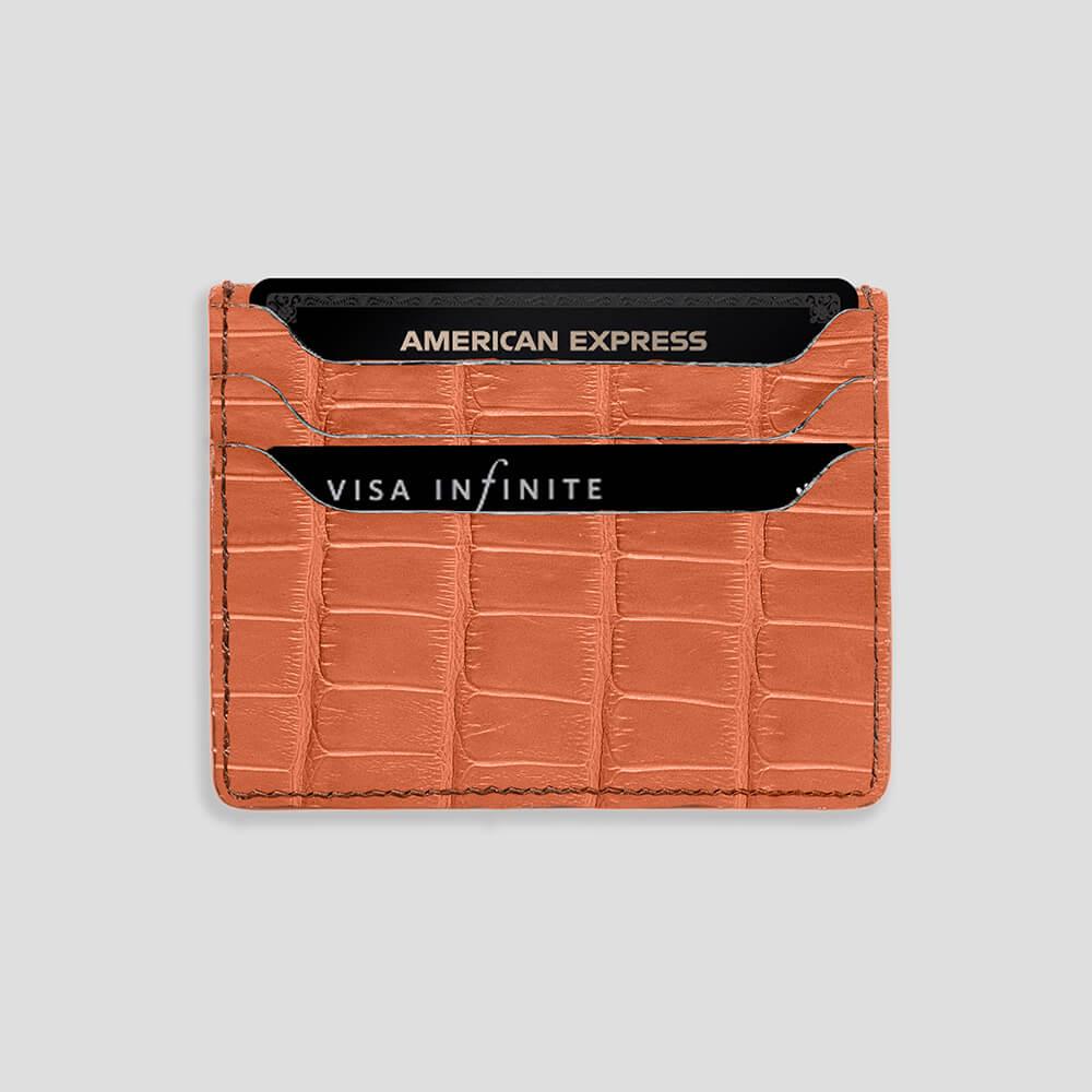 Cards Wallet Alligator Slim - Gatti Luxury