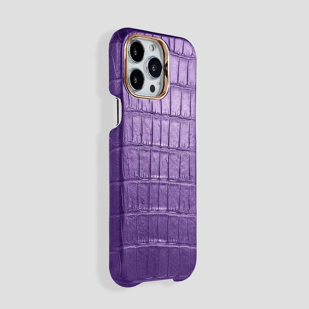 Classic Alligator Case for iPhone 15 Plus - Gatti Luxury