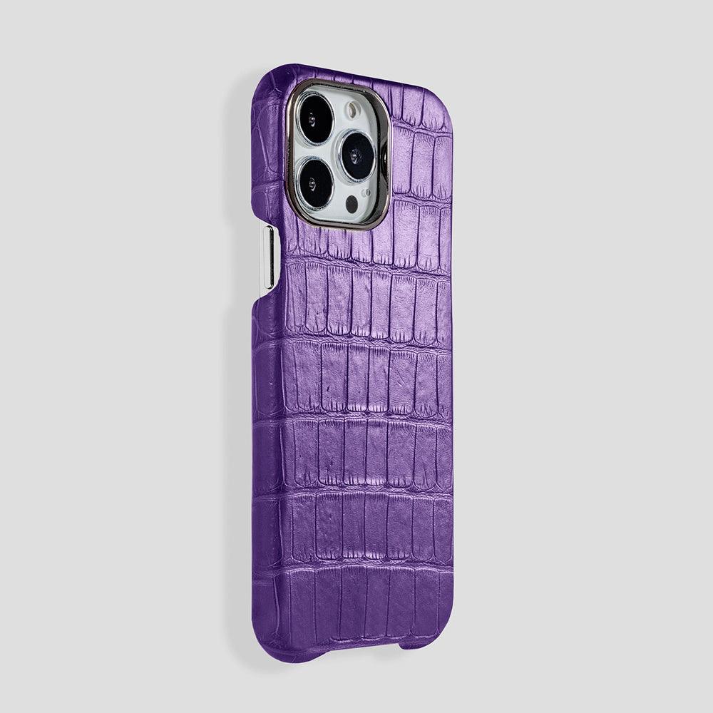 Classic Alligator Case for iPhone 15 Plus - Gatti Luxury