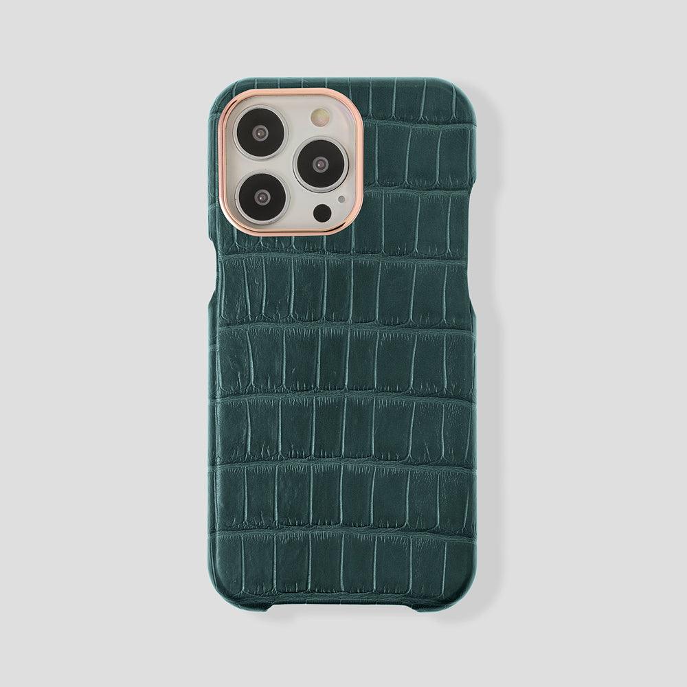 Classic Alligator Case for iPhone 15 Plus - Gatti Luxury