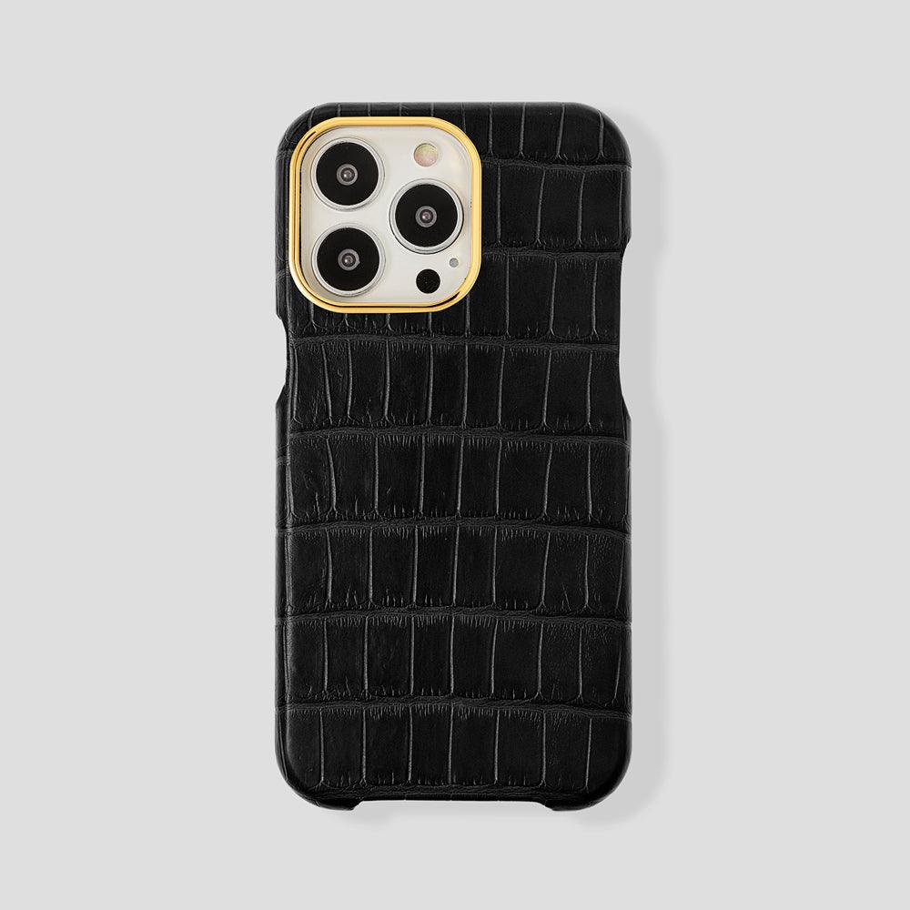 Alligator Case for iPhone 16 Pro Max Certified Real Exotic Leather Made in Italy Alligator Case for iPhone 16 Pro Max Certified Real Exotic Leather Made in Italy