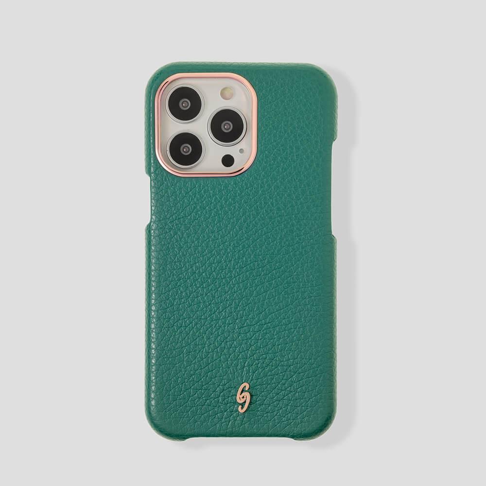 Classic Calfskin Case for iPhone 14 Pro Max - gattiluxury