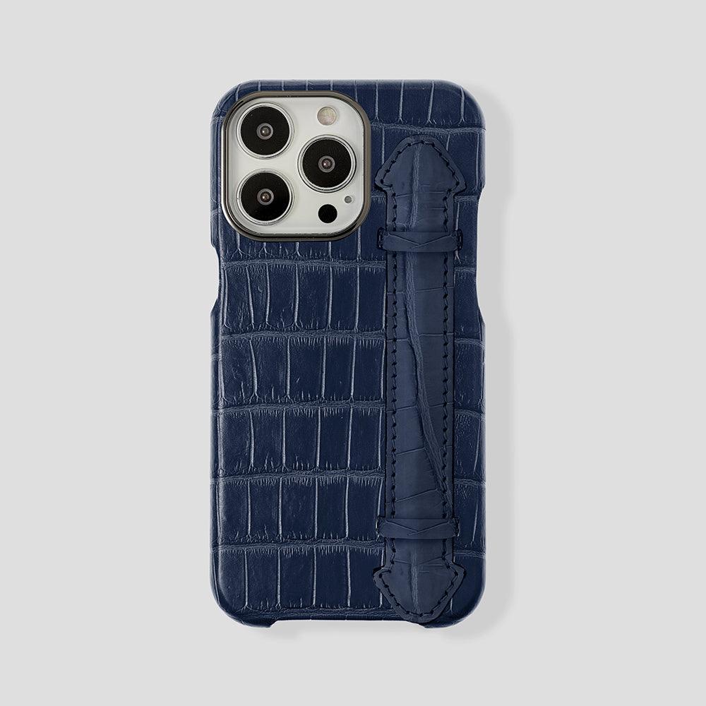 Finger Case in Alligator for iPhone 15 - Gatti Luxury