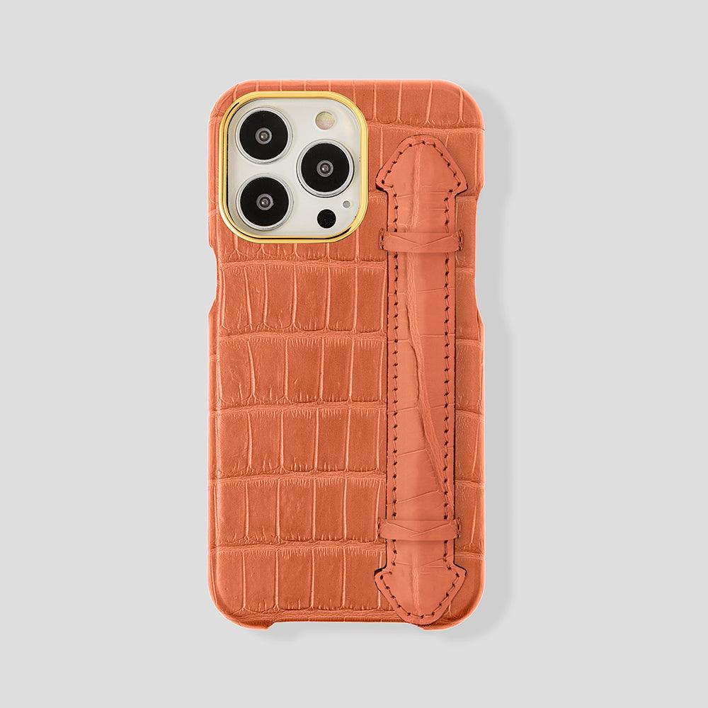 Finger Case in Alligator for iPhone 15 - Gatti Luxury