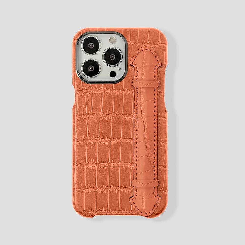 Finger Case in Alligator for iPhone 15 - Gatti Luxury