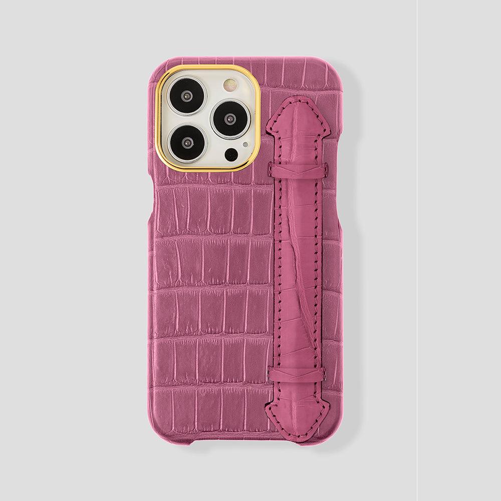 Finger Case in Alligator for iPhone 15 - Gatti Luxury