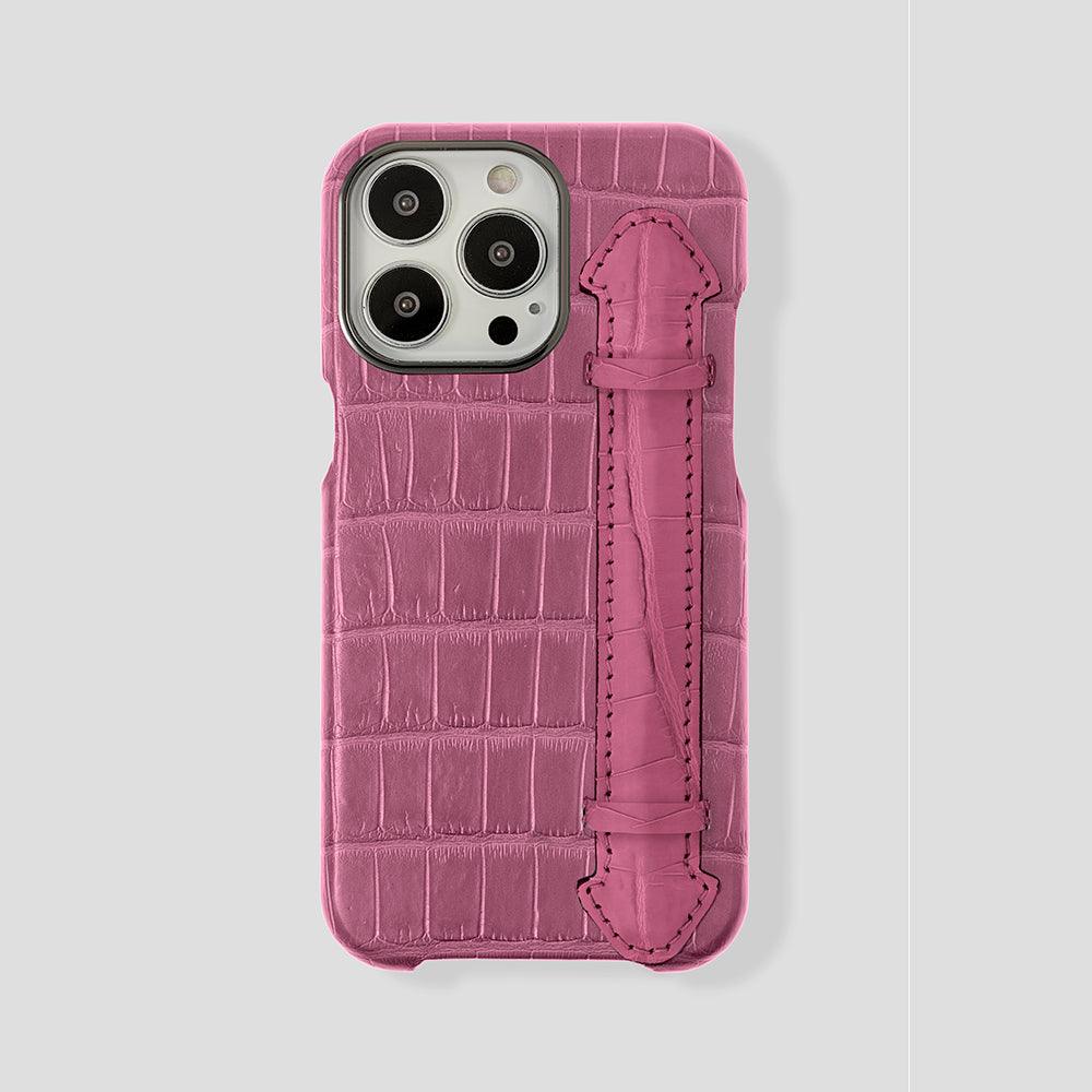 Finger Case in Alligator for iPhone 15 - Gatti Luxury