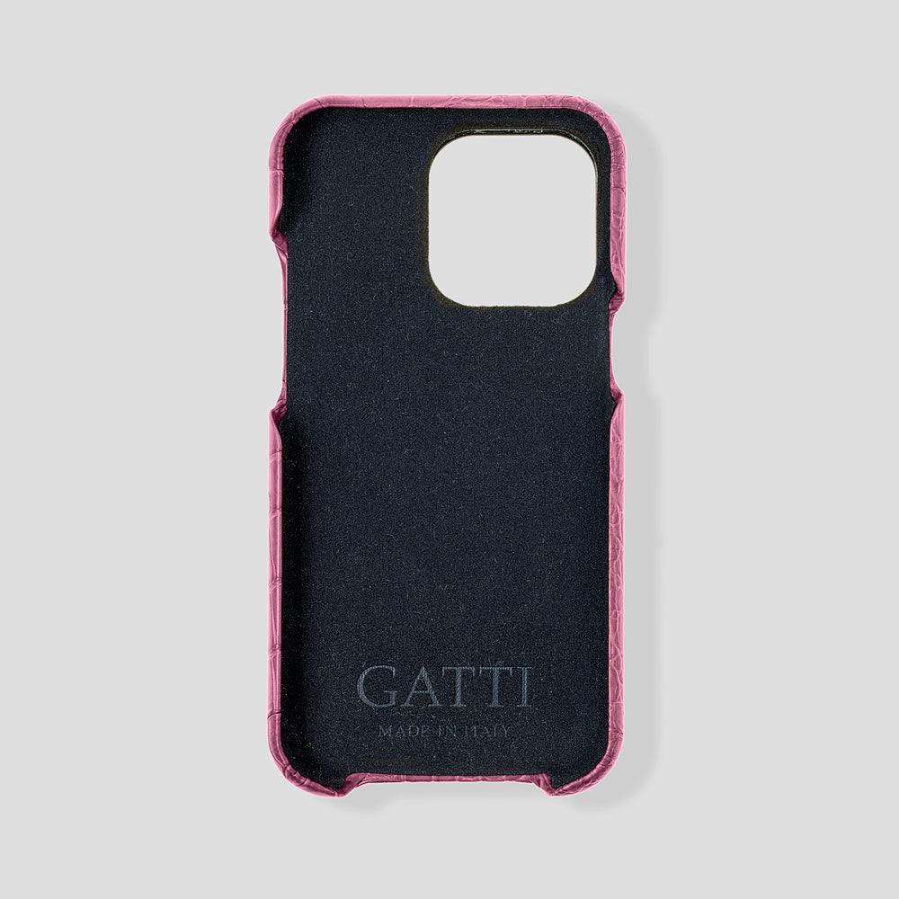 Finger Case in Alligator for iPhone 15 - Gatti Luxury