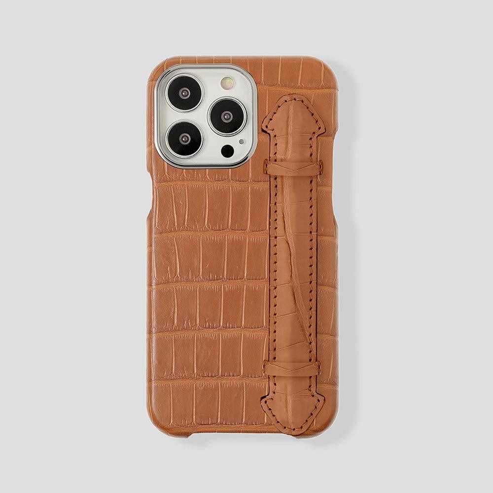 Finger Case in Alligator for iPhone 15 - Gatti Luxury