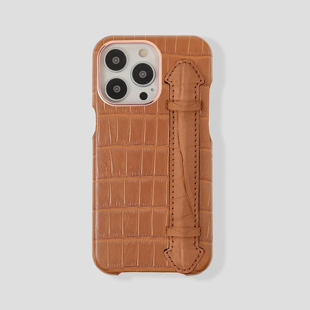 Finger Case in Alligator for iPhone 15 Pro - Gatti Luxury