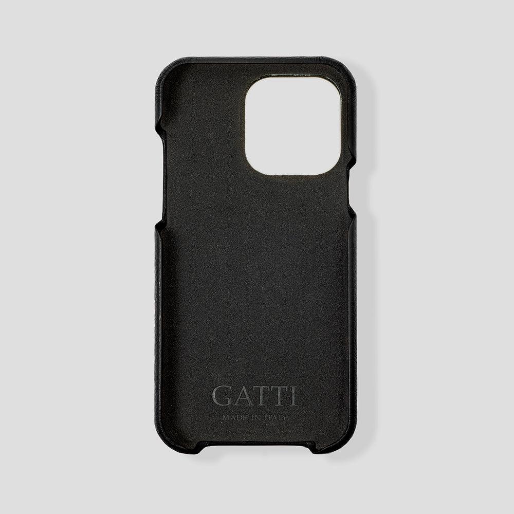 Finger Case in Calfskin for iPhone 15 Plus - Gatti Luxury