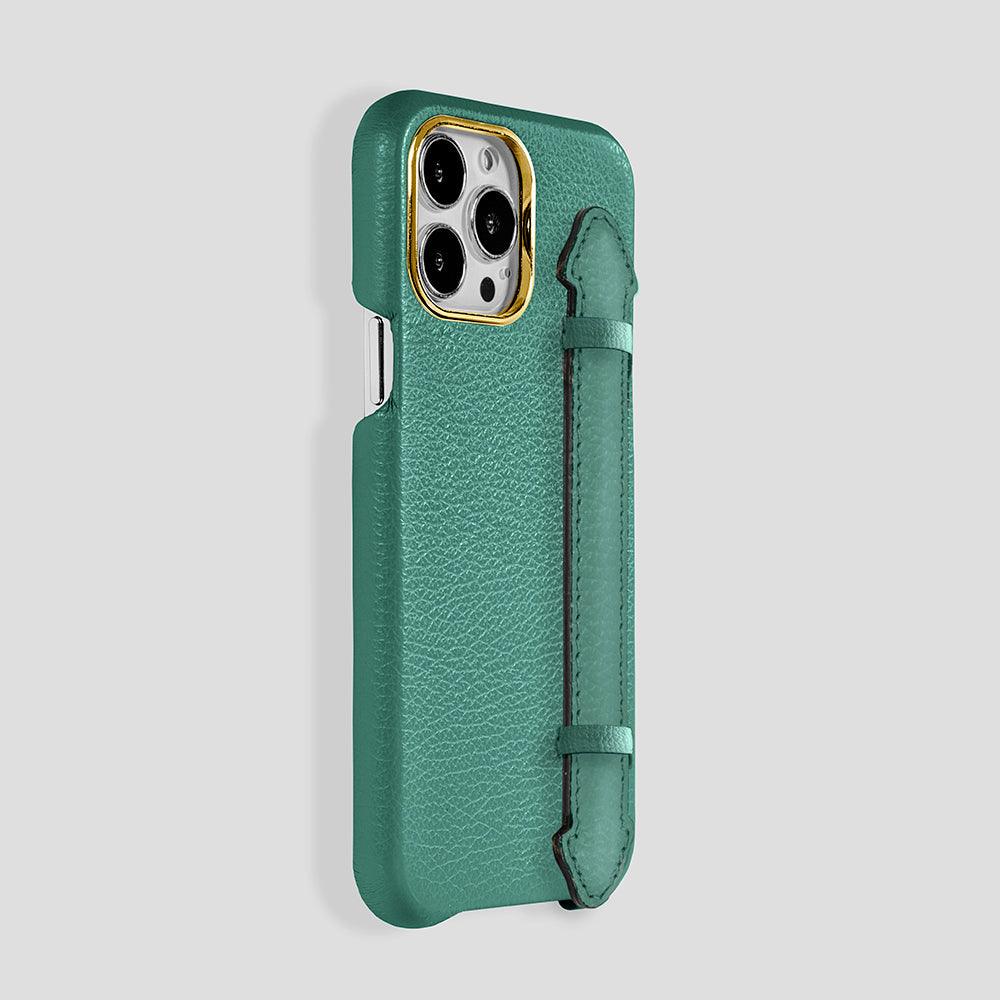 Finger Case in Calfskin for iPhone 15 Pro - Gatti Luxury