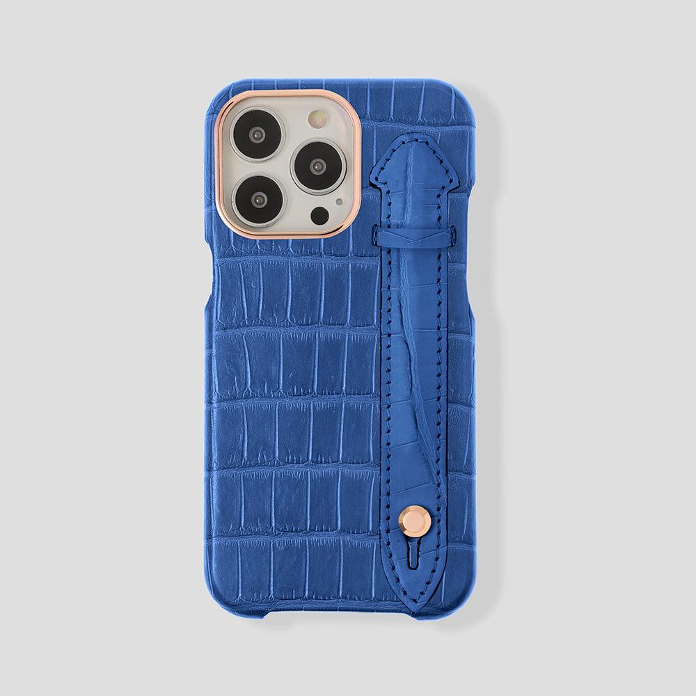 iPhone 15 Plus Handle Case Alligator | MagSafe - Gatti Luxury