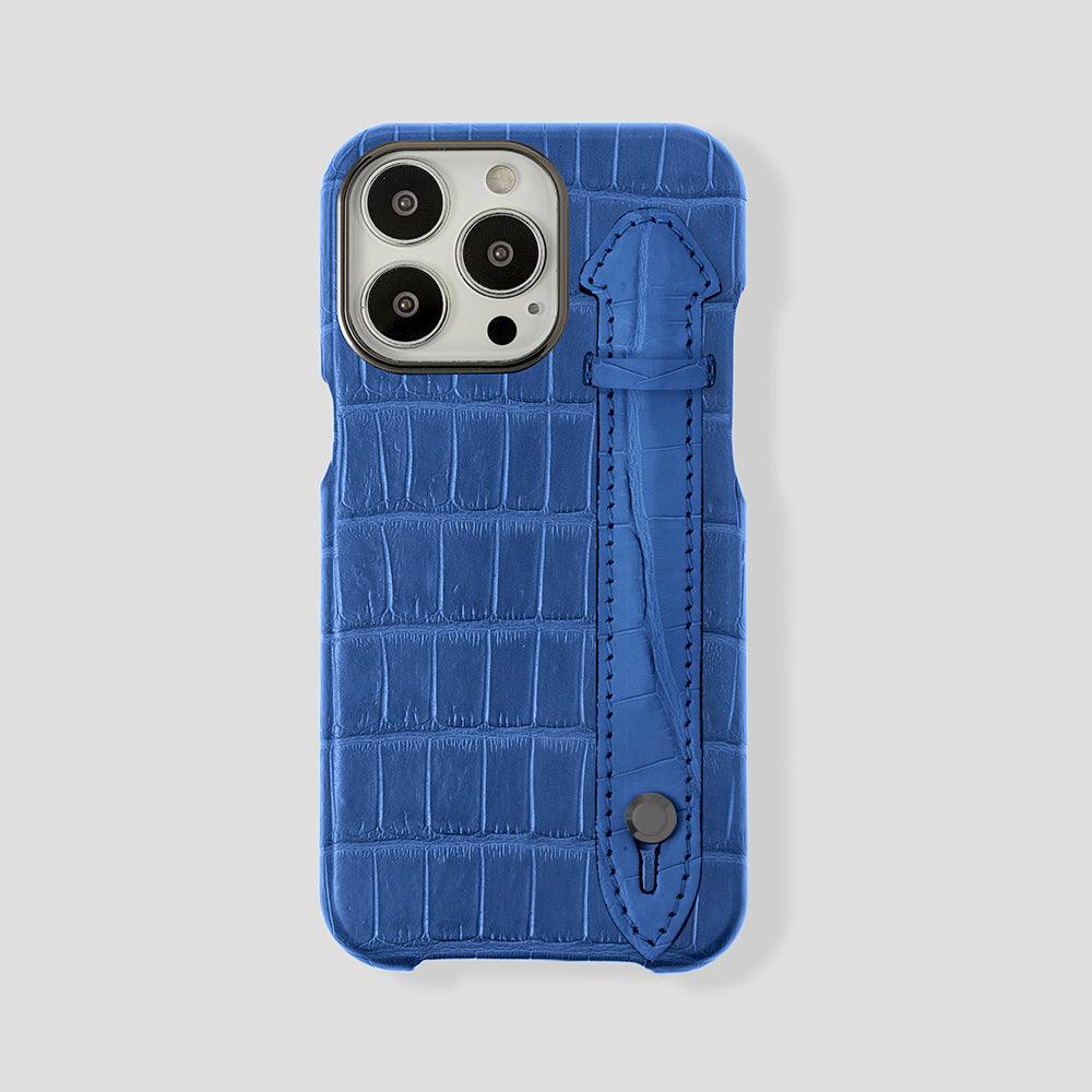 iPhone 15 Plus Handle Case Alligator | MagSafe - Gatti Luxury