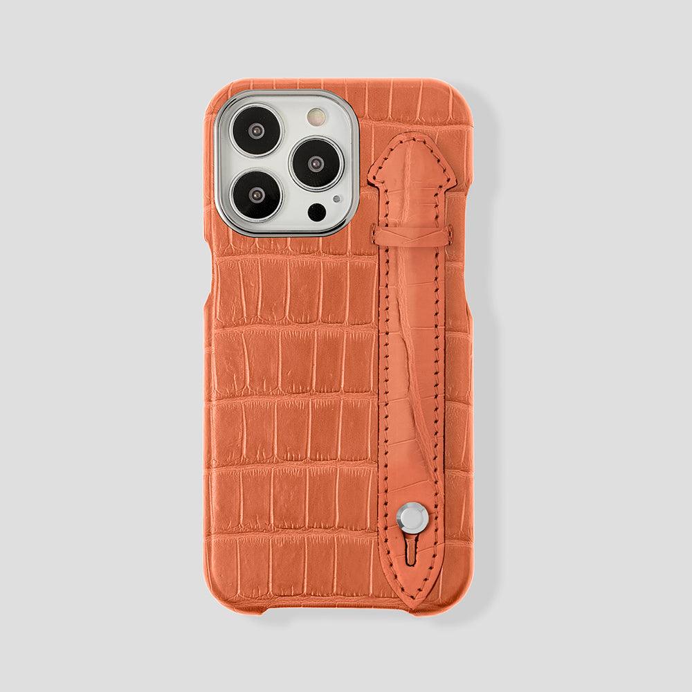 iPhone 15 Plus Handle Case Alligator | MagSafe - Gatti Luxury