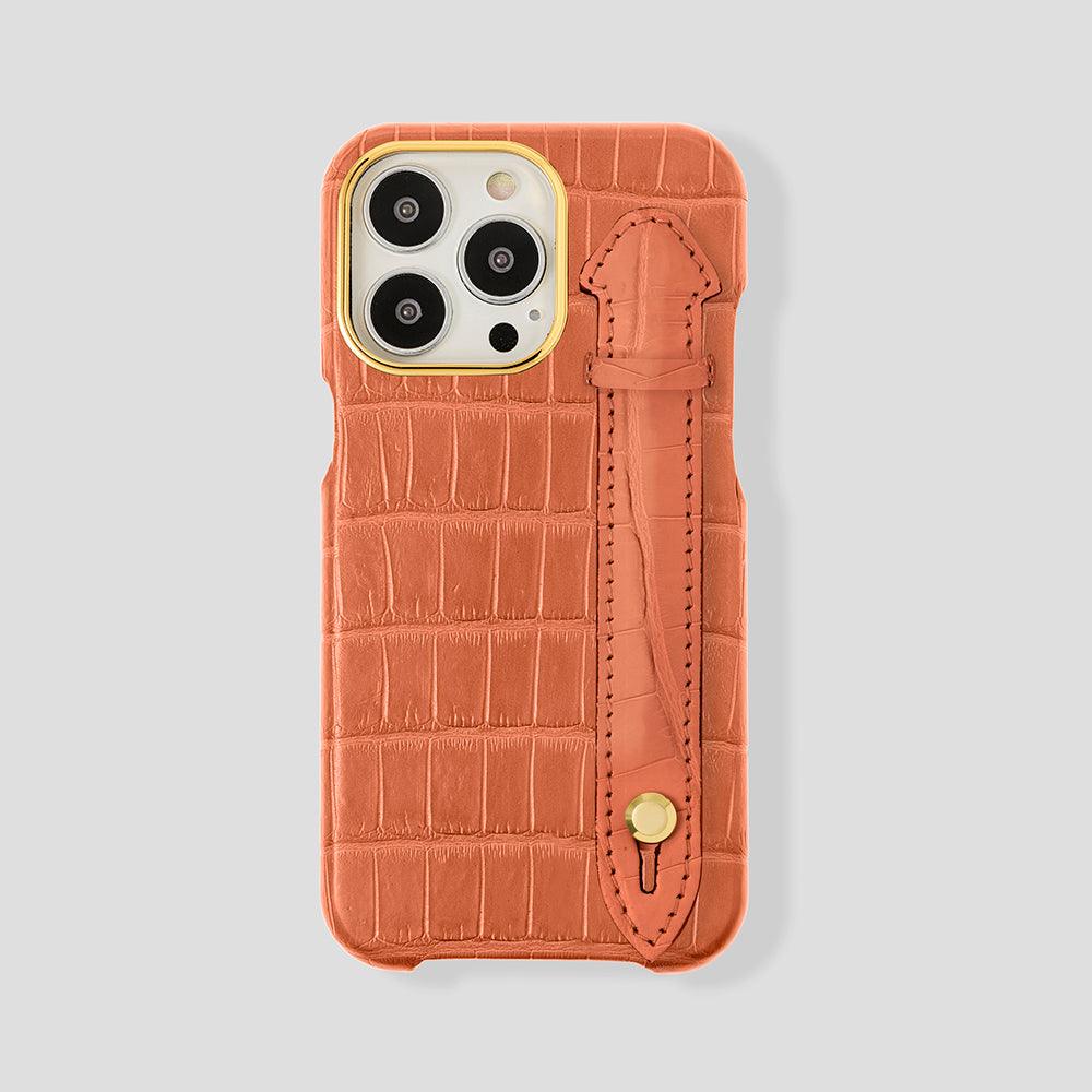 iPhone 15 Plus Handle Case Alligator | MagSafe - Gatti Luxury