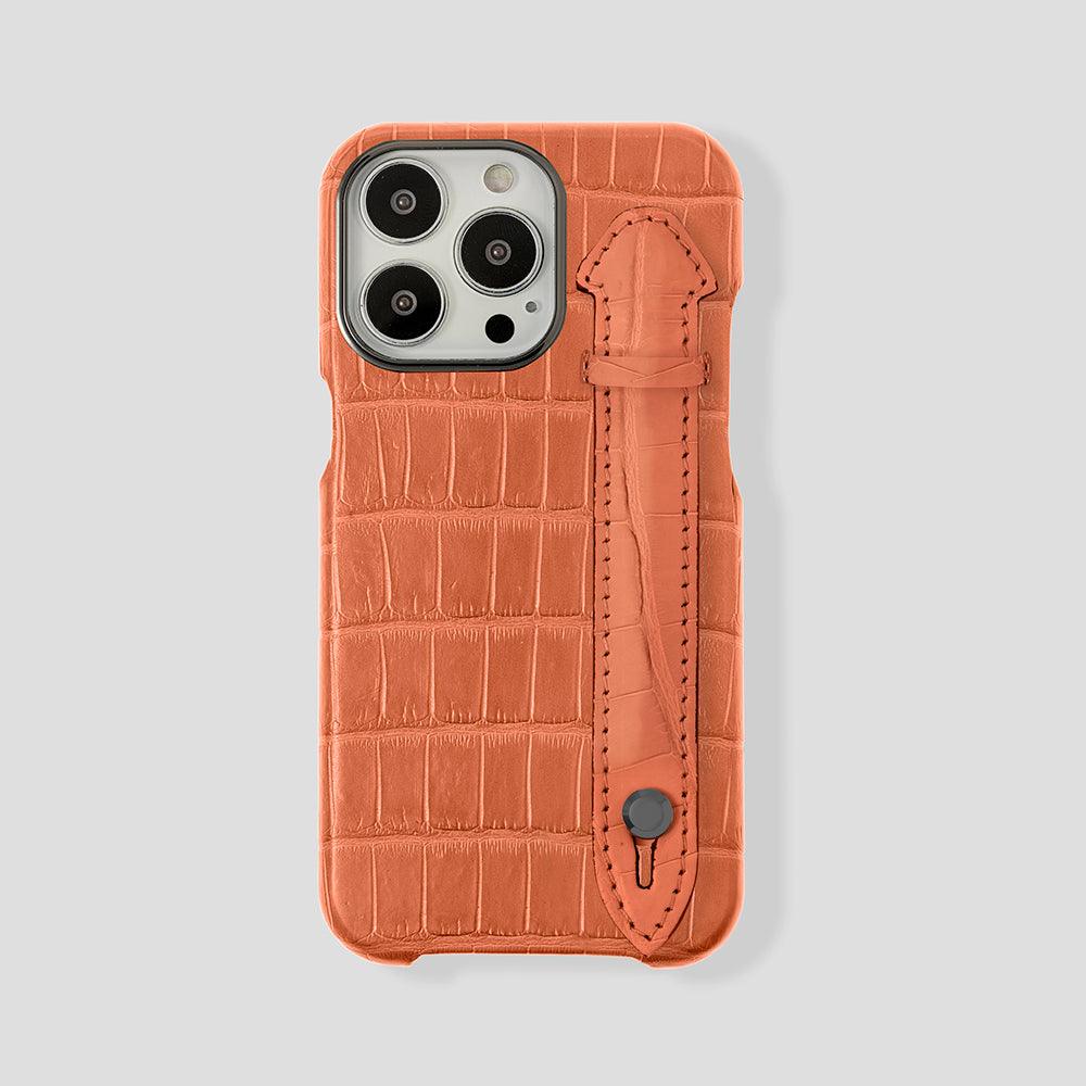 iPhone 15 Plus Handle Case Alligator | MagSafe - Gatti Luxury